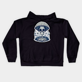 Mushroomhead skeleton Kids Hoodie